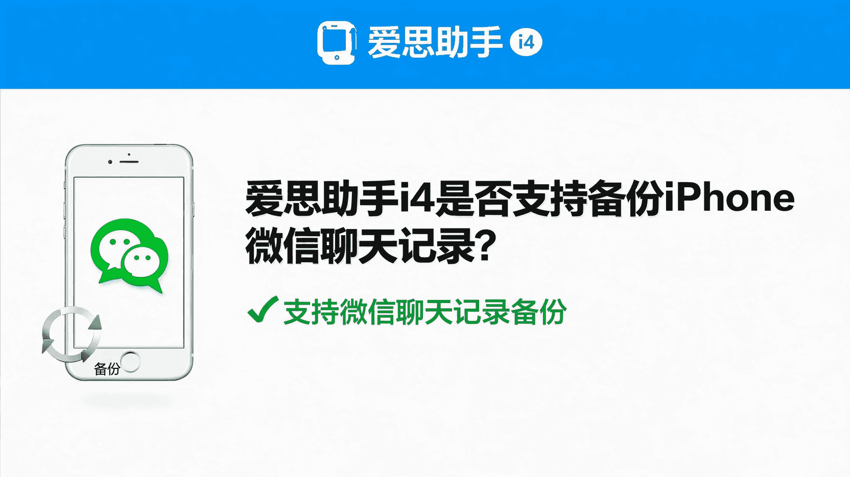 爱思助手i4备份微信聊天记录, 如何使用爱思助手备份微信, iPhone微信备份到电脑, 爱思助手i4备份教程, 微信聊天记录备份失败怎么办, 爱思助手i4增量备份, 微信聊天记录导出, 爱思助手i4操作步骤, 爱思助手i4备份功能, 微信聊天记录备份到电脑方法